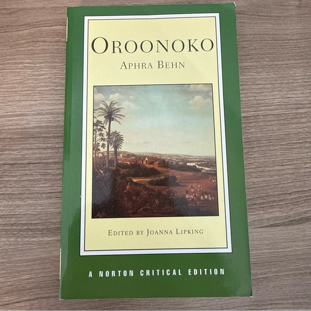 Oroonoko by Aphra Behn